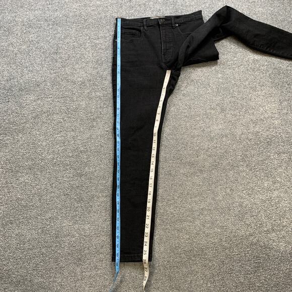 Everlane Jeans Womens 28 Black High Rise Authentic Stretch Ankle Skinny 5 Pocket - Picture 4 of 10